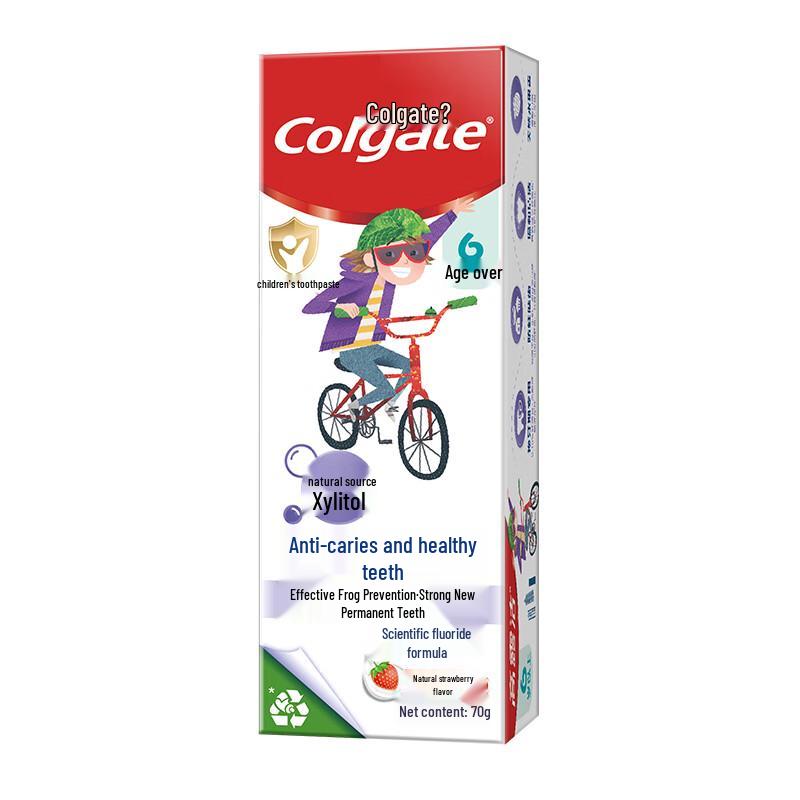 Colgate Детская клубничная зубная паста против кариеса