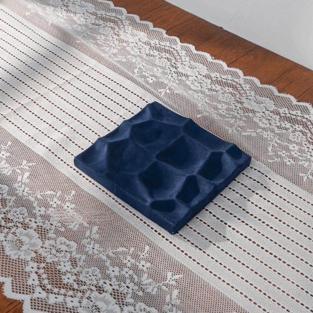 Cloth Jewelry Storage Tray Light Luxury Jewelry Shop Counter Accessory Room Decor