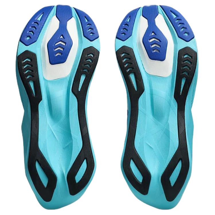 Asics Novablast 6 Удобные Дышащие Пружинящие Беговые Кроссовки Мужские кроссовка Белый Синий 1011C243-101