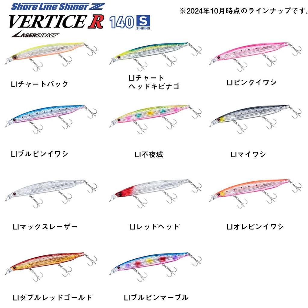 Daiwa Воблер Shoreline Shiner Z Vertis LI Двойной Красно-Золотой R140S-LI