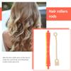 24 шт. щипцы для завивки волос, бигуди, короткие стержни, спиральный набор для химической завивки, пластиковый человек