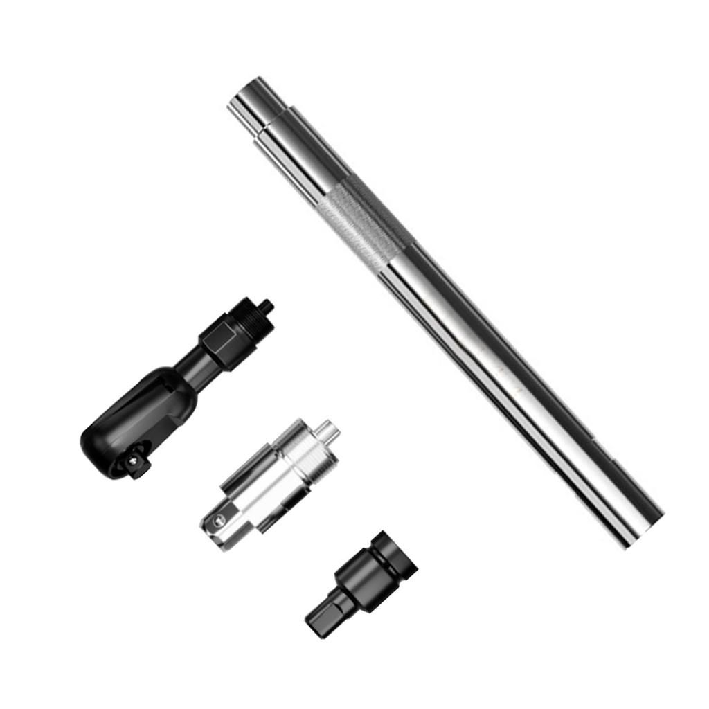 Набор из 3 удлинителей ударного гайковерта со смещением, из легированной стали, автоматический трещоточный удлинитель для труднодоступных мест