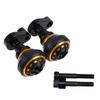 1 Pair Motorcycle Frame Slider Protectors For Yamaha R1 2004-2006 Scooter Falling Protector Aluminum Gold