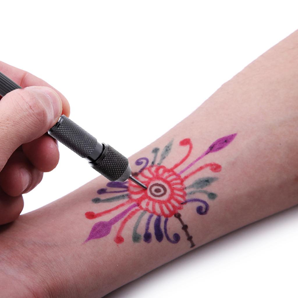 Татуировка кожи маркер ручка стержни микроблейдинг маркер ручка сменный аксессуар водонепроницаемый татуировка живопись рисунок ручка замена