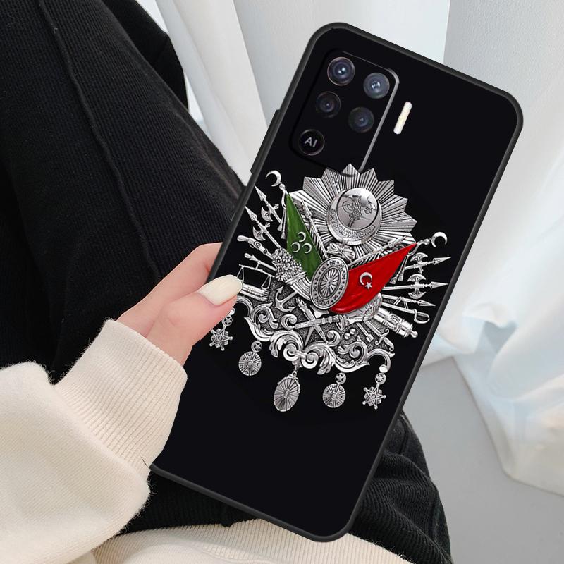 Чехол для телефона с гербом Османской империи для OPPO A5 A9 2020 A31 A53 A53S A1K A15 A16 A52 A72 A83 A91 A93 A54 A74 A94