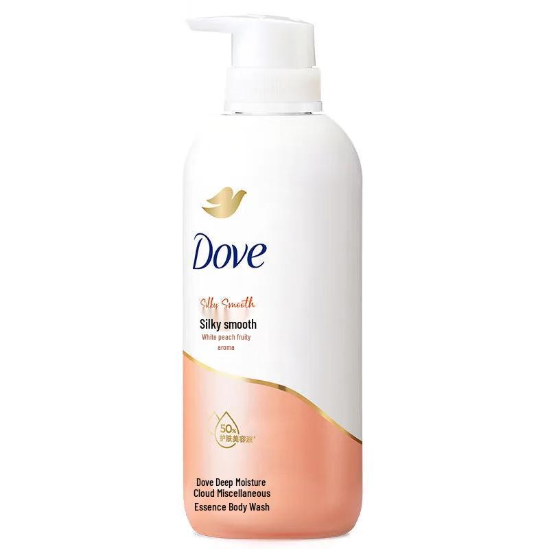 Dove White Peach Silky Smooth Shower Gel