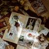 Полая кружевная бумага Серия «Чаепитие Алисы» Материал для ручного дневника DIY Базовая бумага DIY Скрапбукинг Наклейка Этикетка