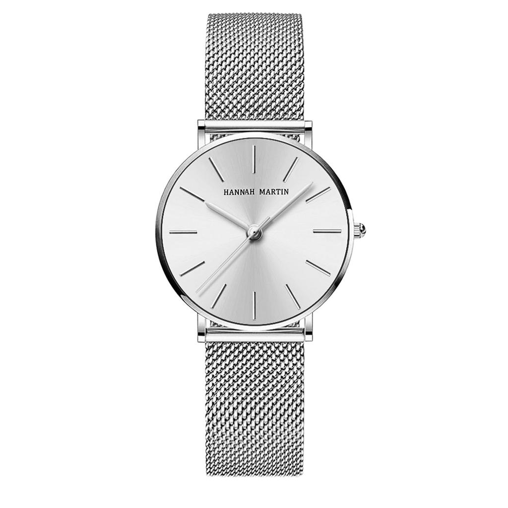 Часы Hannah Martin Стильные классические простые деловые кварцевые женские женские