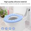 Silicone Toilet Seat Cover Reusable Waterproof Portable Keep Clean Safe In Public Toilets for Adults And Kids