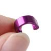 6Pcs/12Pcs MTB Bike Brake Cable/Derailleur Line Case Aluminum Alloy C-Shape Buckle Clasps Bicycle C Clips Outdoor Cycling Parts