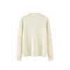 Pullover Round Neck Jacquard Bottom Long Sleeve Knit Sweater
