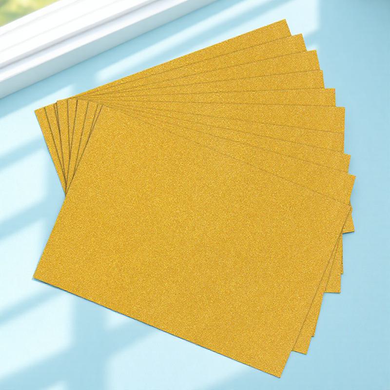 10Pcs Sparkling Glitter Paper Sheets A4 Size for Crafts DIY Cards Scrapbooking Holiday Decoration Heavyweight Shiny Paper