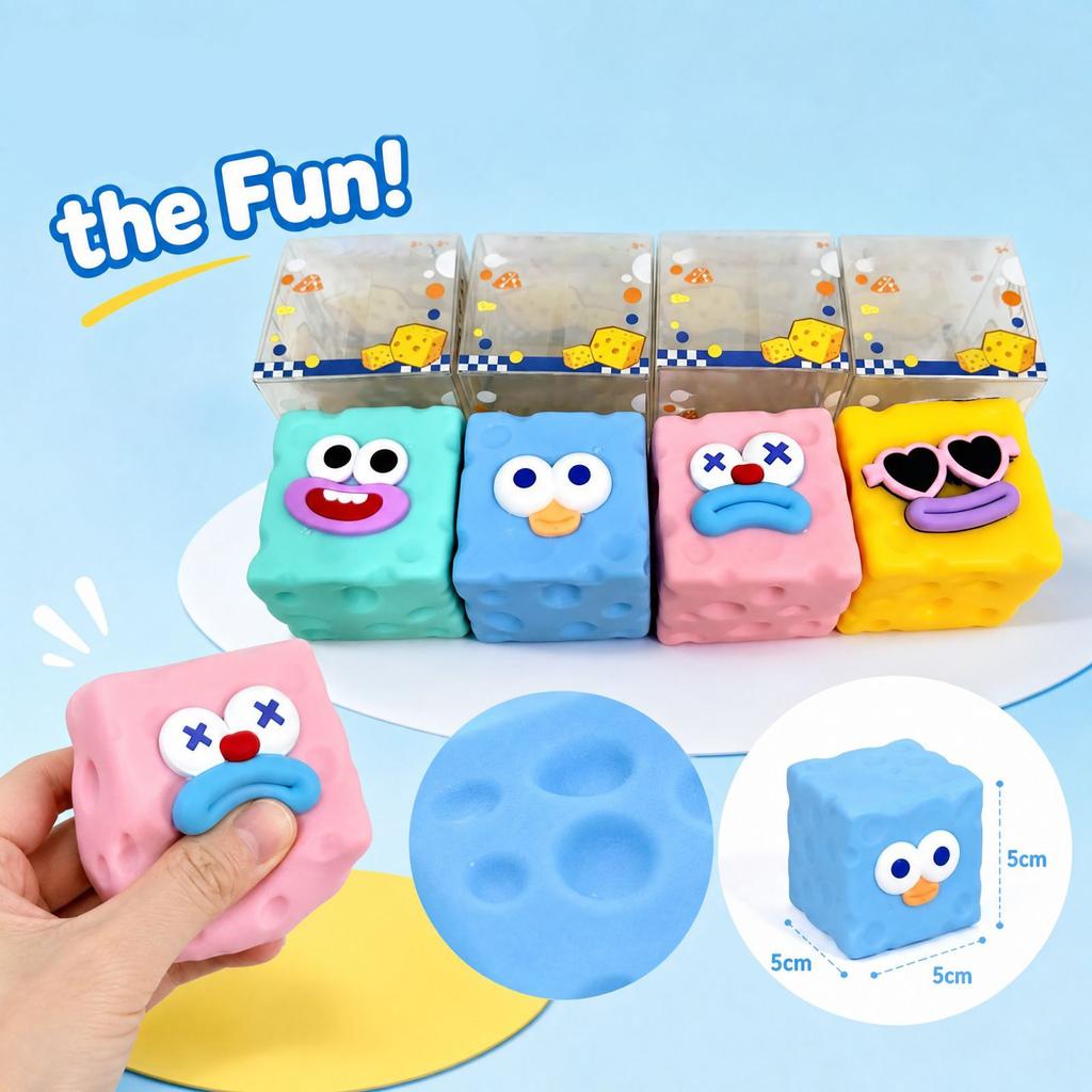Игрушка с, Случайный цвет и выражение лица, Мягкая игрушка