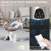 Умное электрическое кресло-качалка для малыша с Bluetooth-пультом дистанционного управления - Успокаивающая многофункциональная колыбель