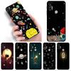 Case For Motorola G30 G60 Edge 20 G9 G22 G8 Power G31 G500 G50 30 Pro Black Soft Phone Capas Astronaut Spaceship