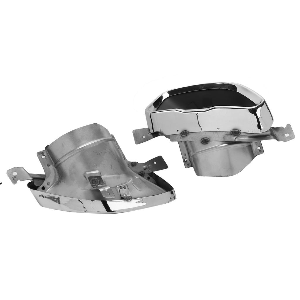 Exhaust Muffler Tips Set End Pipe Trim Replacement for 3 Series G20 G21 M Sport M340 2019‑2021Chrome Silver