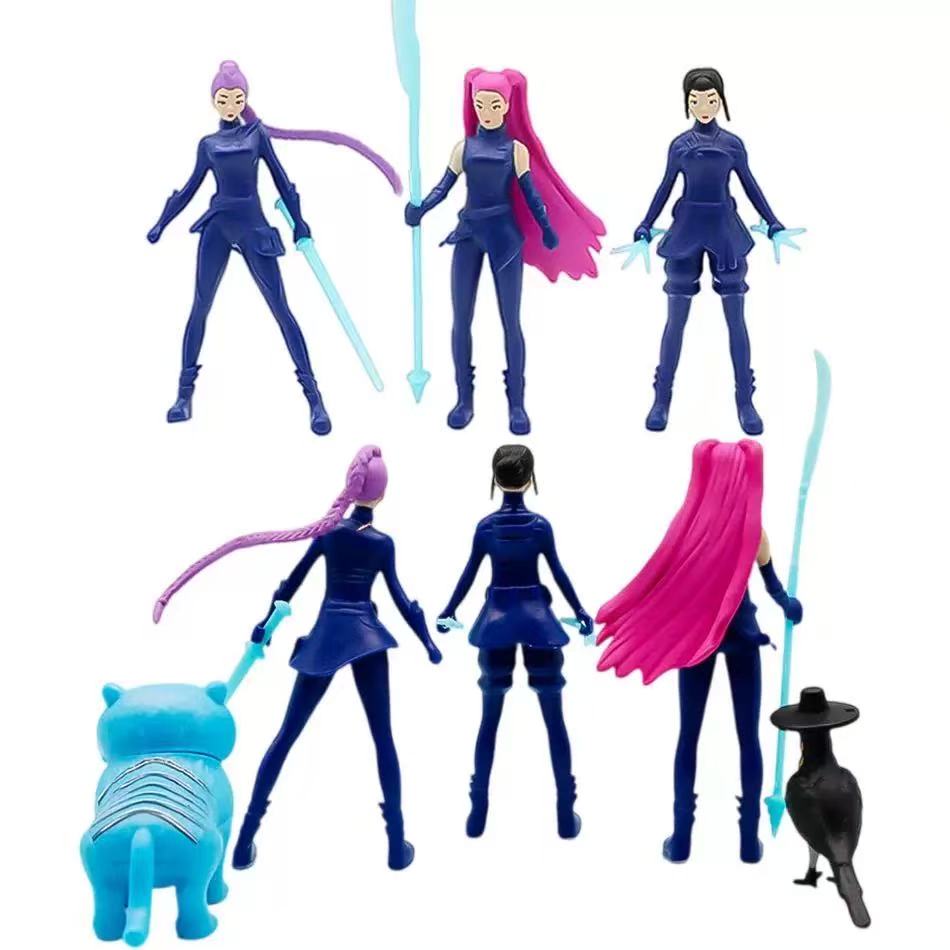 KPop Demon 24pcs/style Random Blind Box Rumi Mira Zoey Tiger Anime Toy 5-11.5cm Pvc Model Decoration Statues Surprise Gift Box