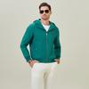 Embroidered pattern 2026 spring men's hooded neat jacket jacket