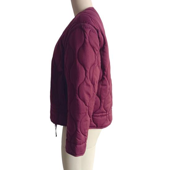 Женское пальто с круглым вырезом, длинными рукавами, однотонная куртка с карманами, универсальный стиль, утолщенная повседневная верхняя одежда