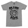 Новая футболка Blink 182 - Улыбающийся панк-кролик Кролик-граффити Иллюстрация - Американский ретро Уличная одежда Винтаж Уличная одежда