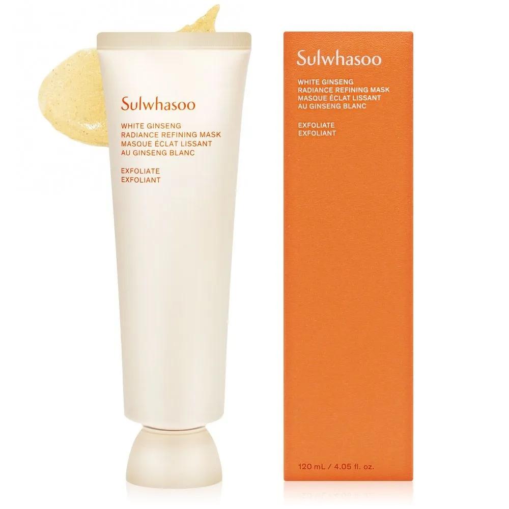 Sulwhasoo Маска с белым женьшенем 120 мл Скраб Эксфолиатор для лица Гель-маска для душа Смываемая маска
