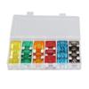 24PCS Car Blade Fuses Zinc Alloy Fuse Assortment Set Automobile Parts 20A 30A 40A 50A 60A 70A