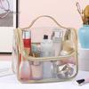 Cosmetic Bag Ins Style PVC Transparent Durable Waterproof Spacious Makeup Bag for Travel Storage Accessories