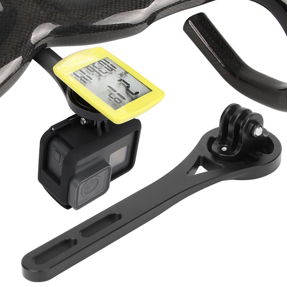 Black Aluminium Alloy Durable Bike Computer Mount Holder Bracket Bicycle Cycling Accessory