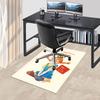 1PC Pippi Langstrumpf monkey Extra Large Non Slip Floor carpet, Office, family, bedroom, Studio Large Area Rug Indoor Rugs