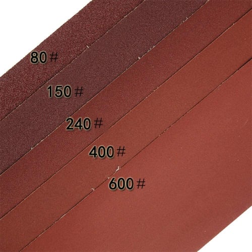 Myoseya Sandpaper, Sandpaper Roll, Gauze Roll, Thin Sandpaper, Sanding Cloth, Emery Cloth, Abrasive Tool for Furniture, Metal, Deburring, Woodworking,