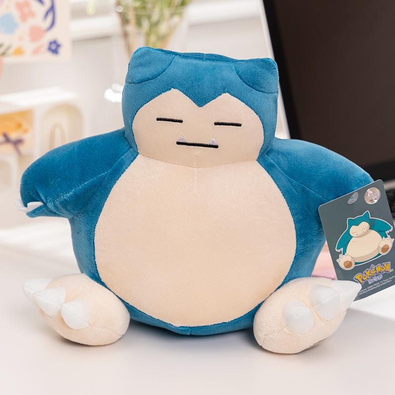 Genuine Pokemon Pikachu Stuffed Doll Cute Cartoon Anime Series Gengar Eevee Stuffed Doll Kawaii Toys Hobbies Kids Birthday Gift