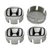 4pcs 58/62/69mm Car Wheel Center Hub Center Cap Rim Hub Dustproof Cover Emblemem For Honda Accord CRV XRV Civic Odysse Fit City