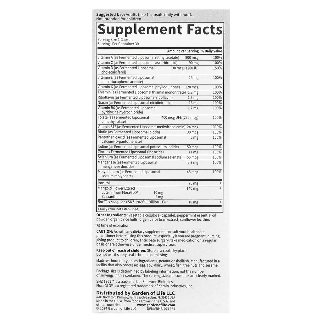 Perlmutter Multi+, Brain Health, 30 Capsules