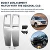 ABXV-2Pcs Car Air Conditioner Outlet Frame A/C Vents Plate Panel For Toyota Land Cruiser Prado 120 Lexus GX470 2003-2009