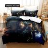 2D Death Stranding Bedding Set Single Twin Full Queen King Size Bed Set Aldult Kid Bedroom Duvetcover Sets Anime Parure De Lit