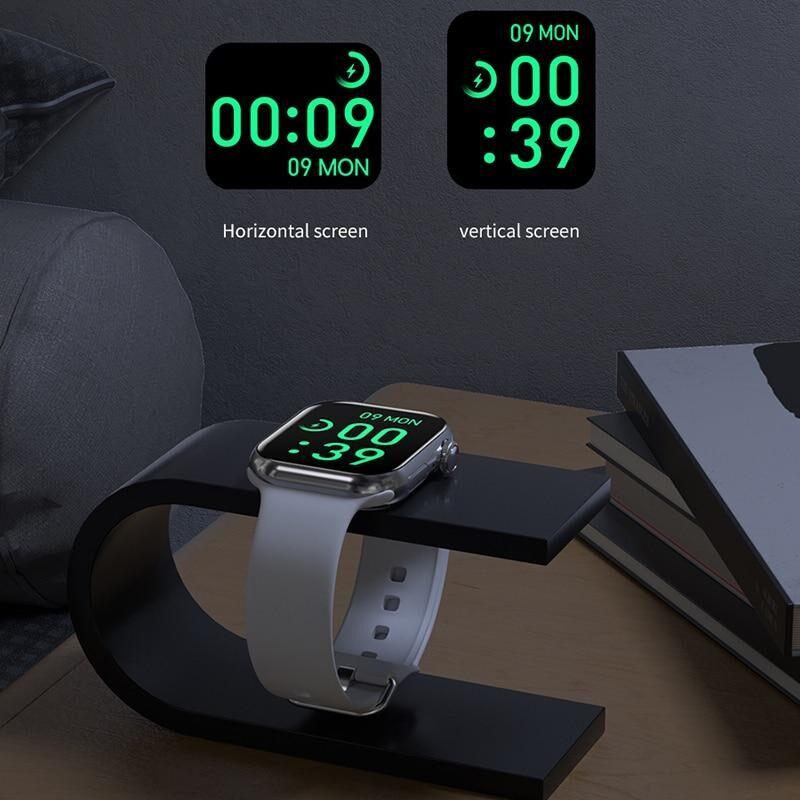 Смарт-часы для женщин, часы с GPS-трекером, 9 мини-HD-экранов, BT-вызов, пульс, кровяное давление, мужские умные часы для Apple Watch, часы IWO