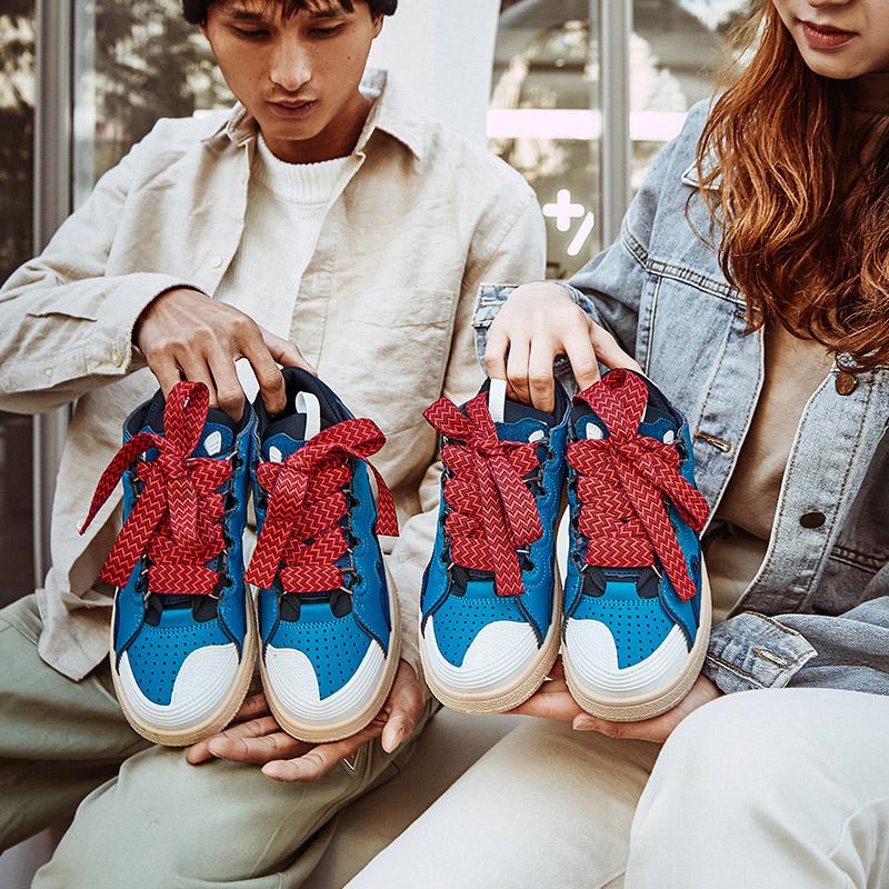 36-45 Unisex Outdoor Large Size Microfiber Casual Sports Sneakers