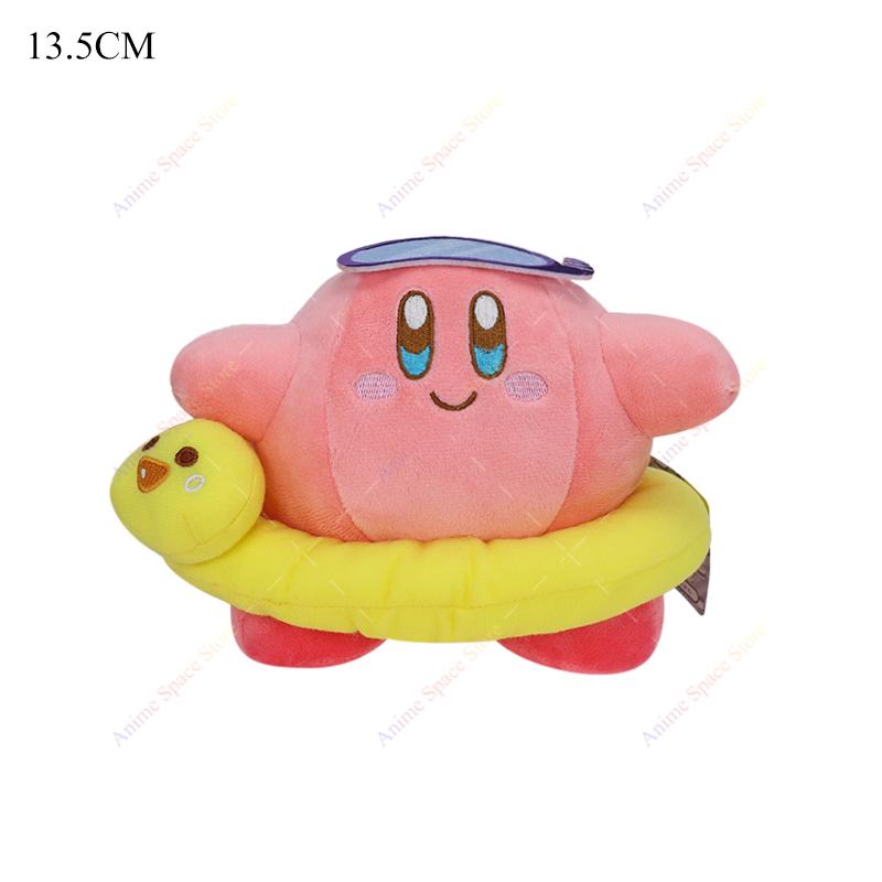 New Arrival Star Kirby Big Butt Bigfoot Plush Toy Kirby Rose Flower Soft Stuffed Peluche Dolls for Boy Girl Valentine's Day Gift