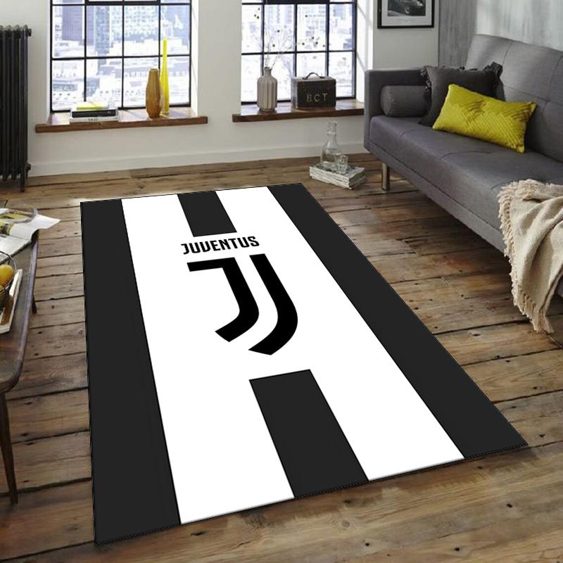 Juventus Design Area Rug - Non-Slip, Soft & Cozy Floor Mat for Living Room, Bedroom, Office - Indoor/Outdoor Decorative Carpet