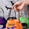 Trick Or Treat Candy Bag Halloween Gift Basket Cute Tote Bag  Kids Gifts