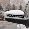 2 шт. Наклейки на боковые зеркала заднего вида автомобиля 3D Наклейки Авто Стайлинг Для Mitsubishi Outlander Lancer 10 9 ASX RALLIART Eclipse L200