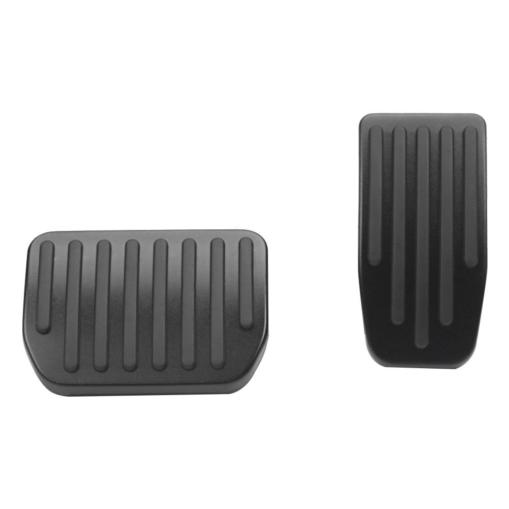 Накладки на педали автомобиля, чехлы из алюминиевого сплава, нескользящие педали газа для автомобиля, комплект для Tesla Model 3 Y 2024, аксессуары