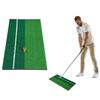 Коврик для тренировок в гольф в помещении 60x30 см - Нескользящая основа, Разметка, Газон для тренировочного оборудования на заднем дворе