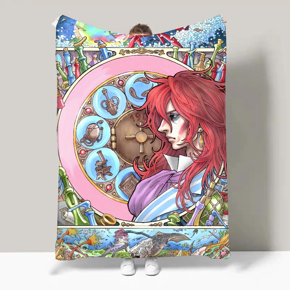 Cute P Ponyo Anime P Blanket Design Lightweight For Dorms, Naps, Living Room, Office,Sofa,All Season