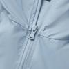 Li-Ning Comfortable Casual Minimalist Hooded Zipper Solid Color Versatile Jacket Men Jackets Slate-Blue AFDV261-9