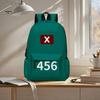 Рюкзак для персонажей ТВ, школьный рюкзак для косплея с большой основной сумкой и внутренним разделом, непромокаемый рюкзак с принтом номера для городских поездок на работу и на природу