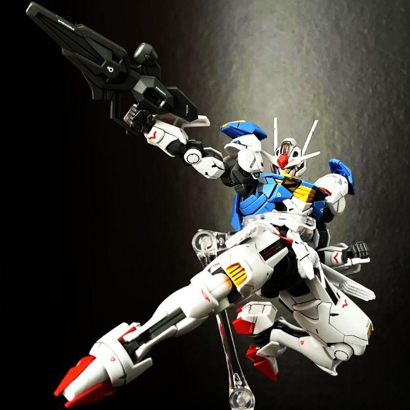 HG 03 1/144 Ведьма из Меркурия Аэриал Пластиковая Модель Сборная Игрушка Меха Фигурки Действия С Водными Наклейками Декор Подарок Для Мальчика