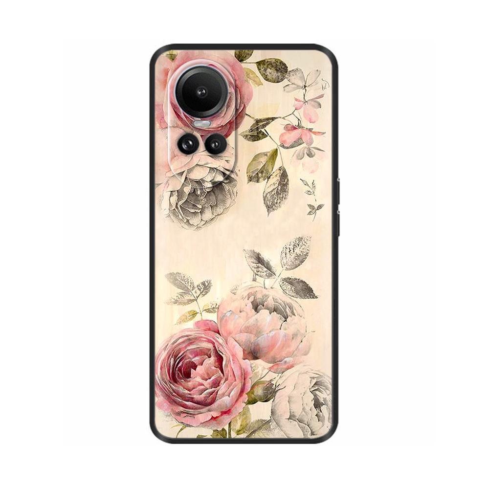 Чехол для Reno 10 Чехол для OPPO Reno 10 Pro 5G 6.7'' Coque Мягкий силиконовый чехол для телефона Для Oppo Reno 10 Pro Plus Reno10 Pro+ Fundas