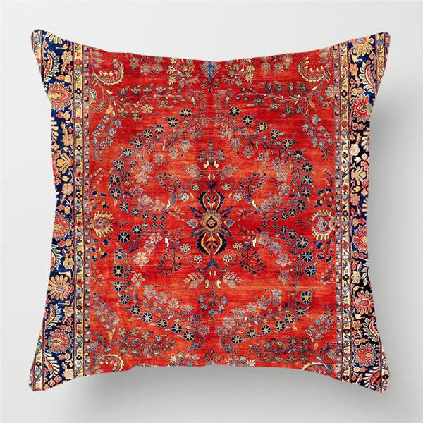 Ethnic Bohemian Throw Pillow Cover Bedroom Sofa Car Pillowcases Pillow Lumbar Pillow Sofa Pillowcase