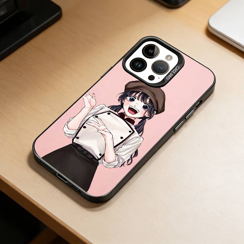 Kaoruko W-Waguri Чехол для телефона для iPhone 17,16,15,14,13,12,11 Plus,Pro Max,XS,Разноцветный Серебристый Черный Чехол